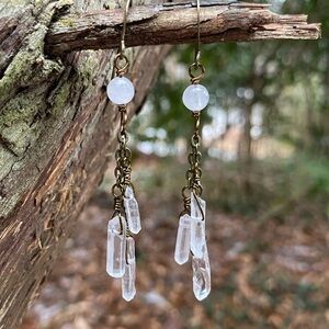 Crystal Dangle Earrings